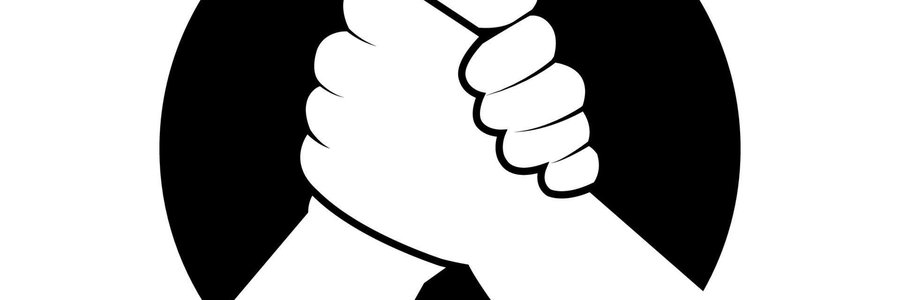 handshake-or-hands-clenched-logo-design-vector